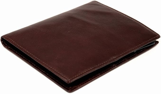 Passport Wallet Executive Boarding Pass Holder Radish Brown made - Image 4