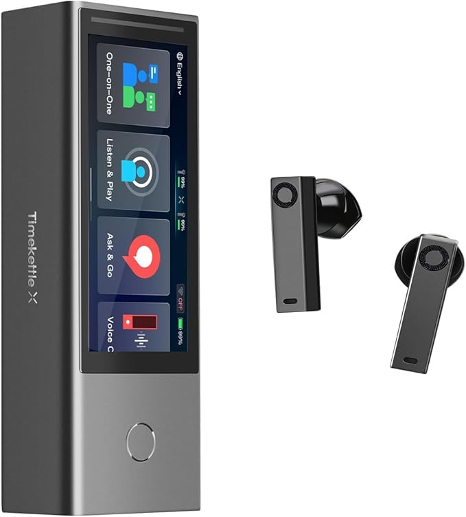 Timekettle X1 AI Interpreter Hub — 40-Language, Two-Way Translation Device by Timekettle