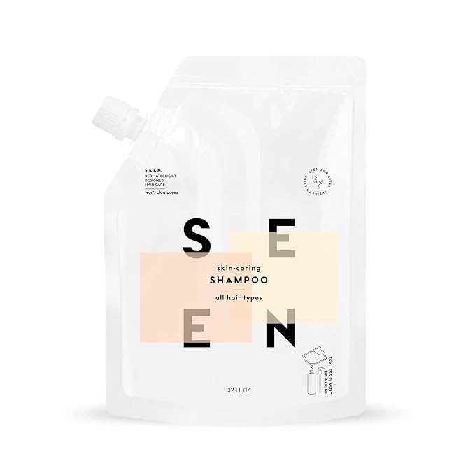 SEEN Shampoo Eco-Refill -Non-Comedogenic & Sulfate-Free Hair Shampoo- by SEENDevelopedByDrIrisRubin