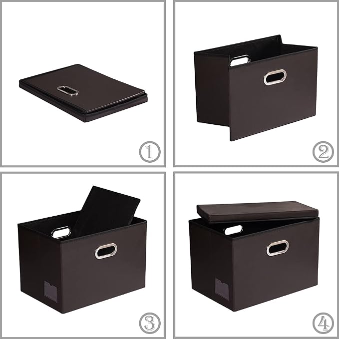 PRANDOM Large Foldable Storage Bins - Image 5