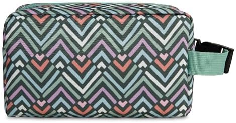 PackIt Freezable Snack Box, Diamond Chevron, Built - Image 4