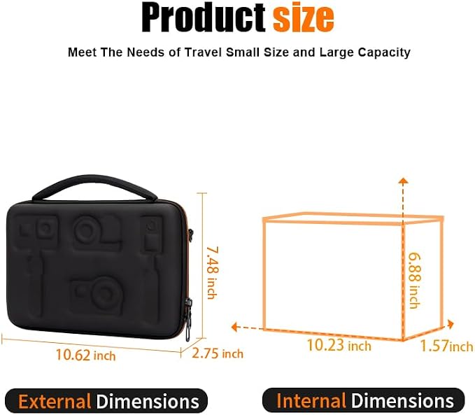 Cwatcun Action Camera Carrying Case - Image 7