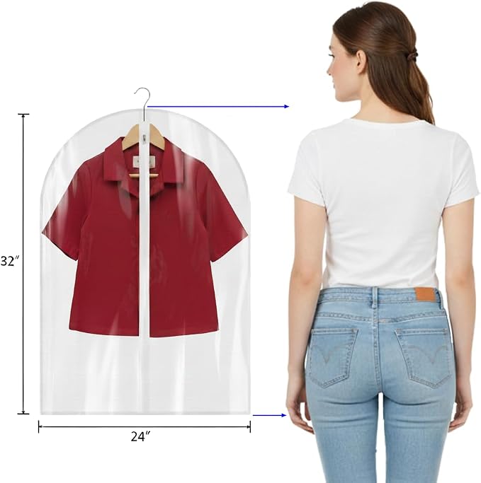 All Clear Garment Bags for Travel - Image 2