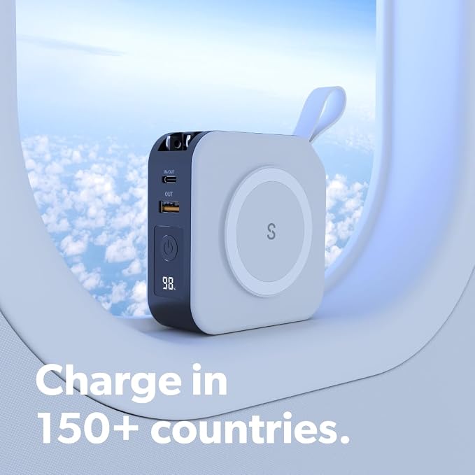 PowerPack Universal - 5 in 1 MagSafe Compatible Charger | Universal Adaptors | - Image 5
