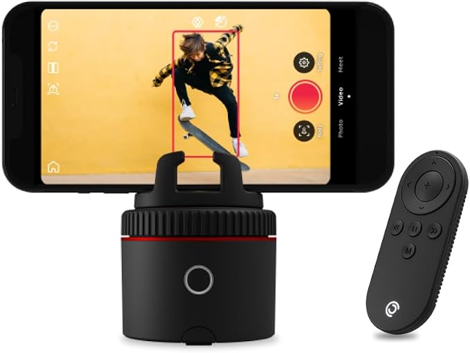 Pivo Pod Classic Auto Face Tracking Phone Holder, 360° Rotation, Content by Pivo