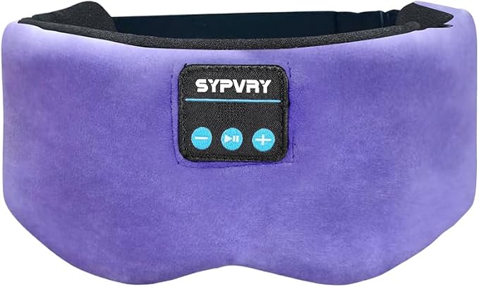 Bluetooth Sleep Mask Wireless Headphones Bluetooth Eye Mask by SYPVRY