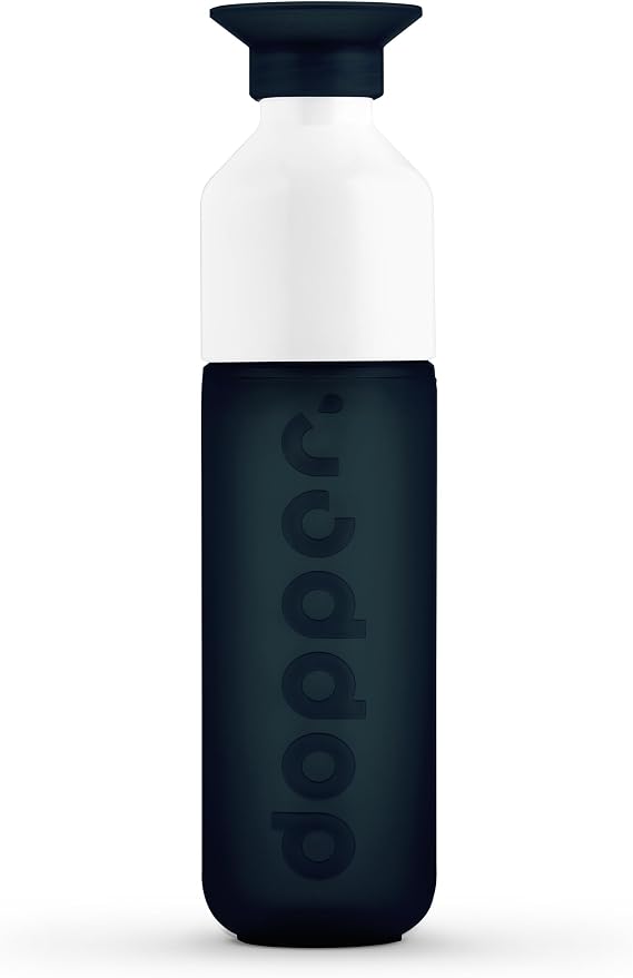 Preserve Dopper Water Bottle, 15.25 Ounce, Dark Spring by Preserve
