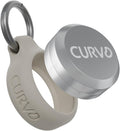 CURVD Premium Carrying Case – Durable Travel Keychain Container, Medicine Pill by CURVDEARPLUGS
