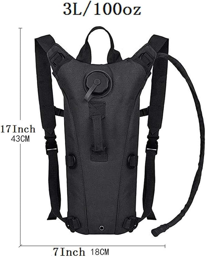 ATBP Running Hydration Vest Pack Tactical 3L Water Bladder Backpack Bag - Image 2