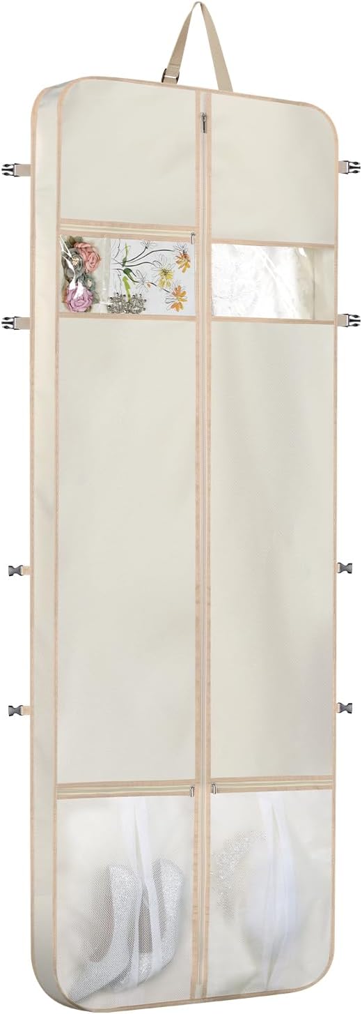 Zilink Wedding Dress Bag Long Garment Bag 72" Dress Bag by Zilink