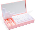 PORT X POLISH Designer Weekly Pill Box Organizer | Compact, Stylish 7-Day by PORTXPOLISH