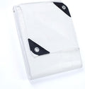 GUARD SHIELD Tarp White 9x9 Feet Multi Purpose Waterproof Poly Tarp Cover 5mil by GUARDSHIELD