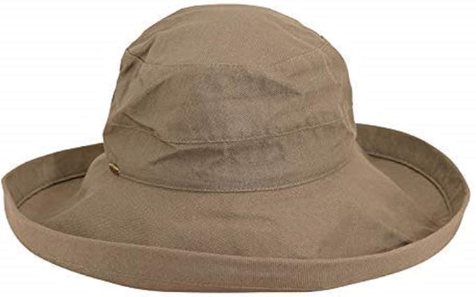 Scala Women's Cotton Hat with Inner Drawstring and Upf 50+ Rating - Image 6