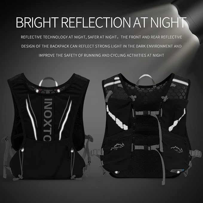 Running Hydration Vest for Men Women Water Backpack for Running 3L Running - Image 6