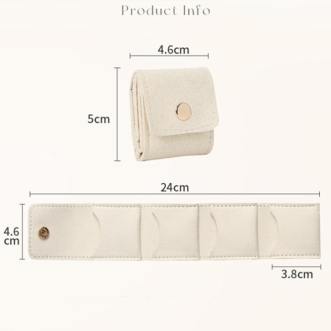 Mini Travel Jewelry Bag, 2025 New Travel Jewelry Case Organizer, Portable - Image 8
