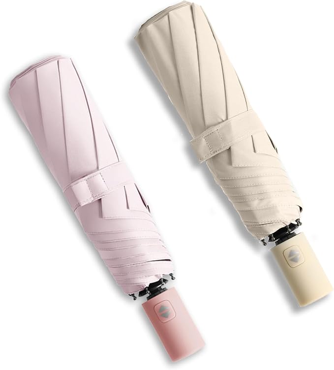 BAODINI Small UV Protection Travel Umbrella Compact by BAODINI