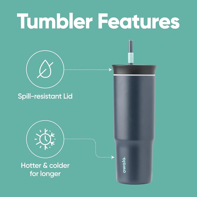 Owala Stainless Steel Triple Layer Insulated Travel Tumbler - Image 3
