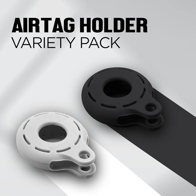 Apple AirTag 4 Pack Shockproof, Dustproof & Washable Cases, Silicon Holders - Image 2