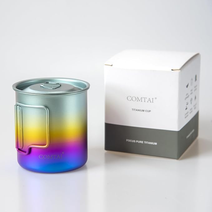 Titanium Camping Pot Mug 15oz - Image 5