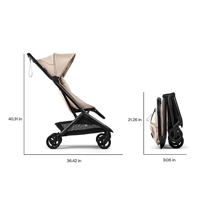 Bugaboo Butterfly 2 Travel Stroller, Ultra-Compact One-Second Fold, Lightweight - Image 2