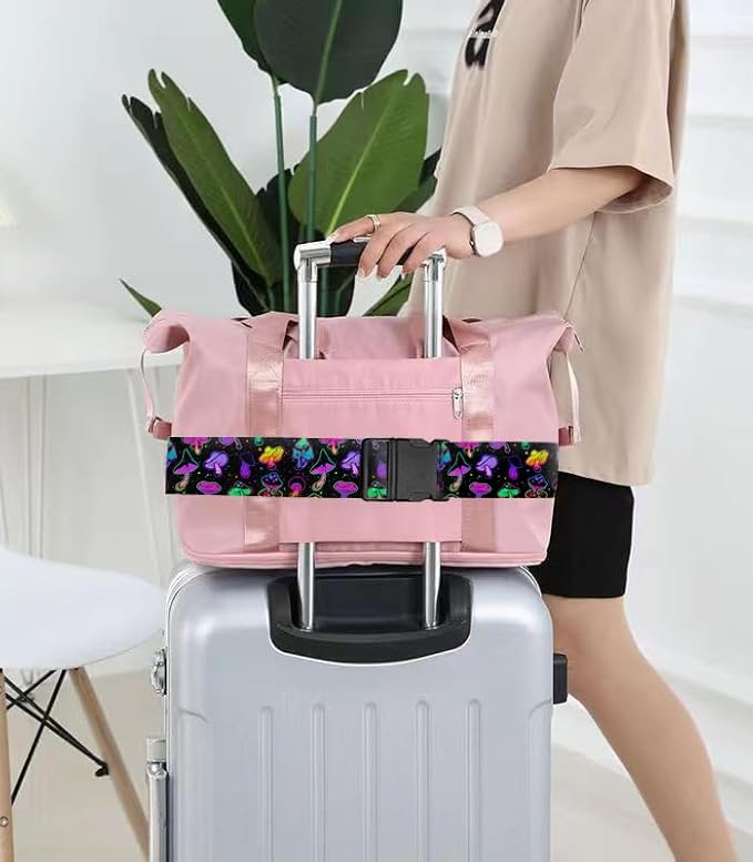Luggage Straps for Suitcases Travel Belt Accessories, Cute Suitcase Strap - Image 4