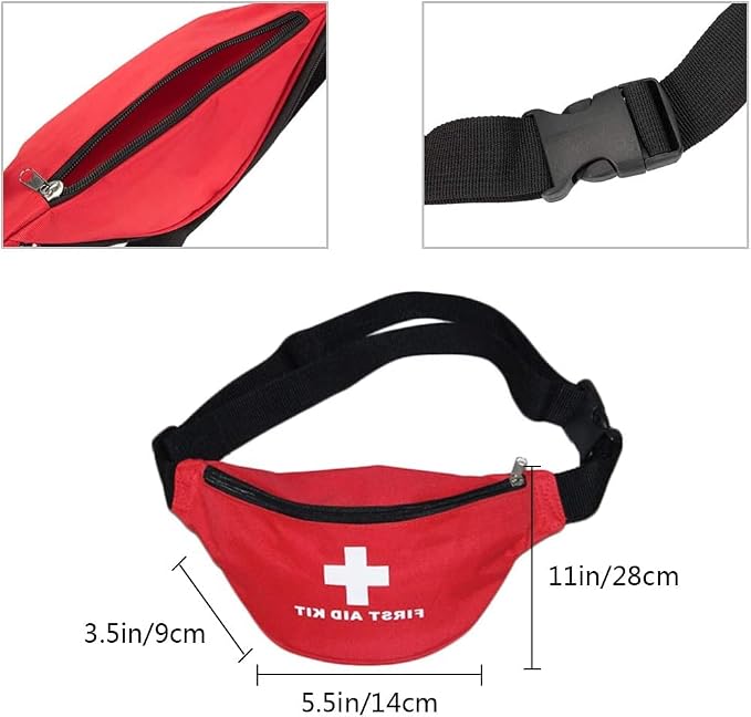 AOUTACC First Aid Empty Kit, Compact and Lightweight Waterproof First Aid Bag - Image 4