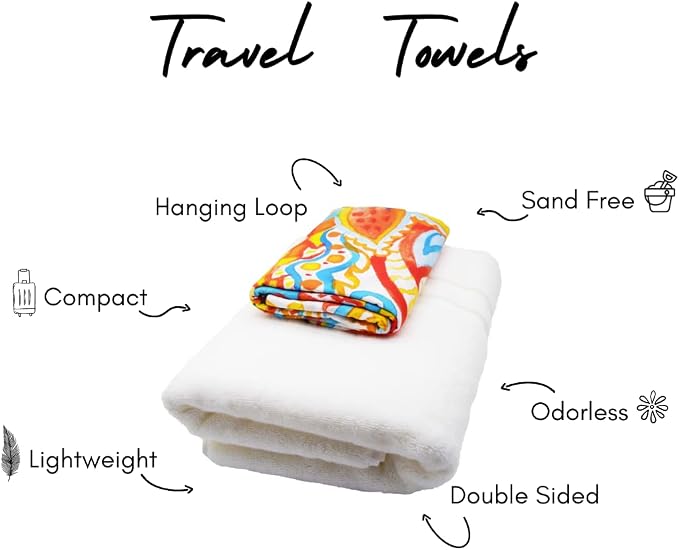 ECCOSOPHY Microfiber Beach Towel - Image 4