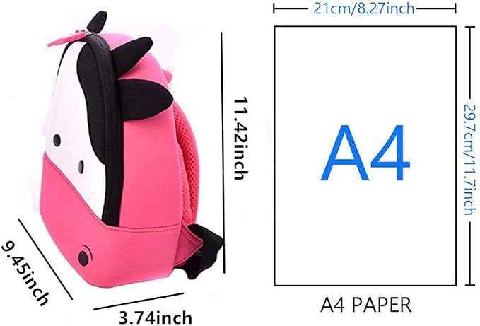 JiePai Cow Toddler Kids Backpack - Image 7