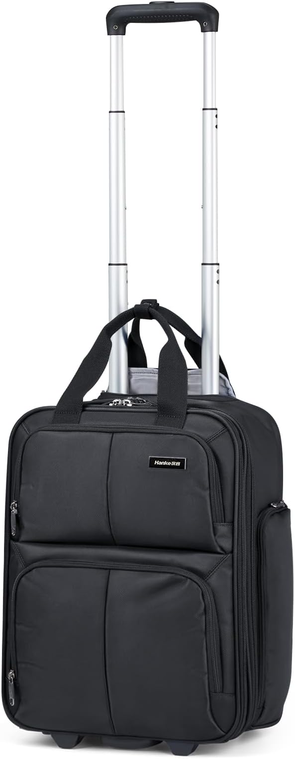 Hanke Softside Underseat Carry On Luggage by Hanke