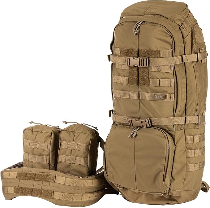 5.11 Tactical Unisex Rush 100 Backpack, 60L Storage Capacity, Convertible - Image 7