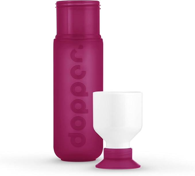 Preserve Dopper Water Bottle, 15.25 Ounce, Funky Fuchsia - Image 3