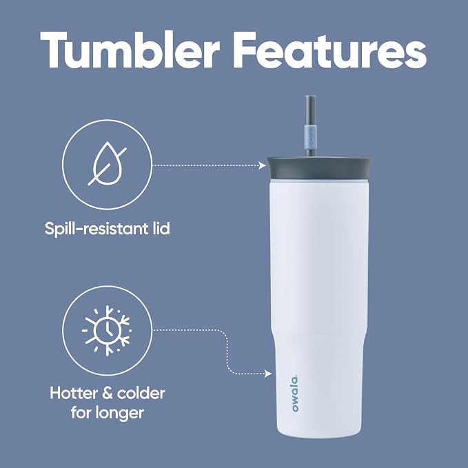 Owala Stainless Steel Triple Layer Insulated Travel Tumbler - Image 3