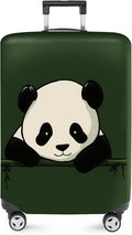 ANNA QUEEN Panda Luggage Cover, Cute Panda Design Suitcase Protector, by ANNAQUEEN
