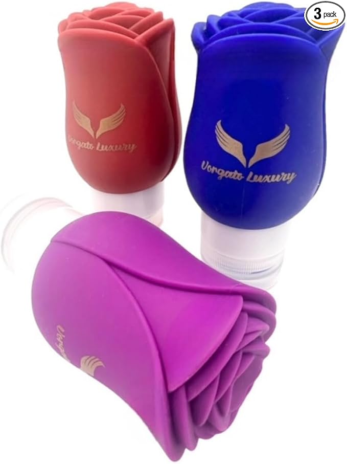 Vorgato Luxury- Silicone Travel Bottles by VorgatoLuxury