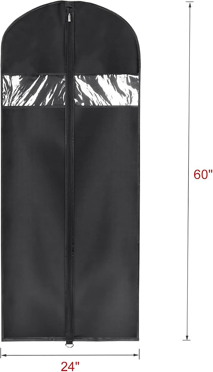 Univivi Garment Bag 60inch Lightweight Suit Bags - Image 2