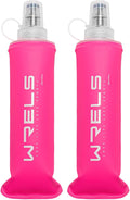Folding Soft Flask Portable Collapsible Running Lightweight Water Bottle by WRELS