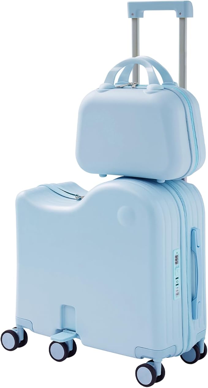 TABU Ride-on Luggage with Handbag by TABU