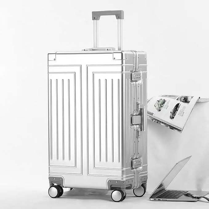 All Aluminum Carry On Luggage，Cut from Whole Aluminum Sheet，22x14x9 Airline - Image 2