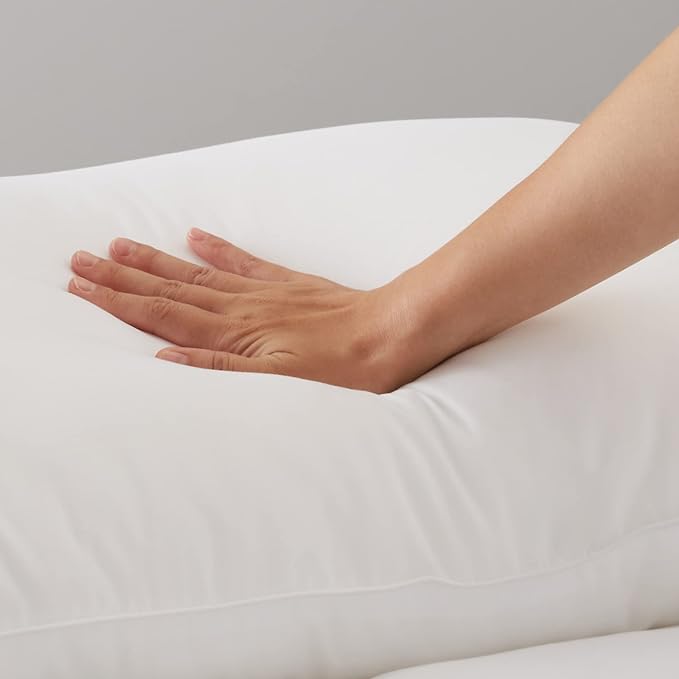 Amazon Basics Down Alternative Bed Pillows and Pillow Protector Case 2-Piece Set - Image 8