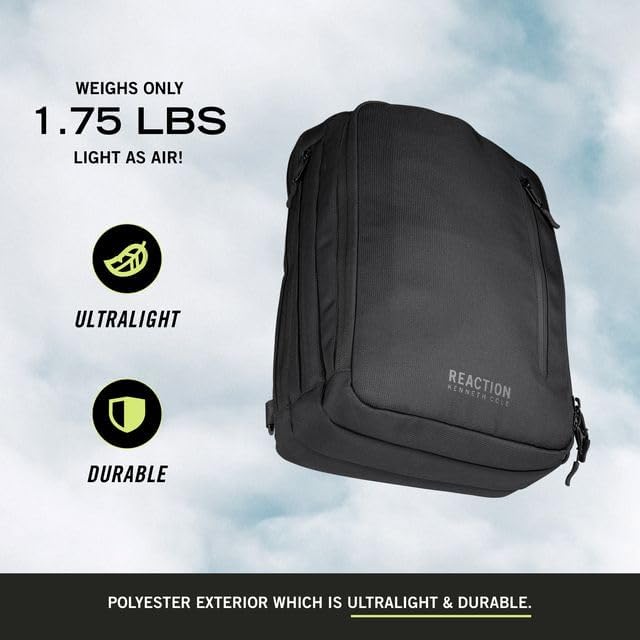 Kenneth Cole REACTION Abrasion-Resistant Parker Laptop Backpack - Image 2