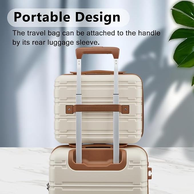 Luggage Sets, Suitcase with Spinner Wheels, PC+ABS Hardshell Travel Luggage Set - Image 5