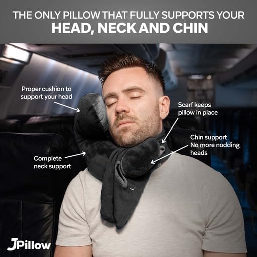 JPillow Travel Pillow for Airplanes – A Little Bulky, and Takes a Couple of - Image 2