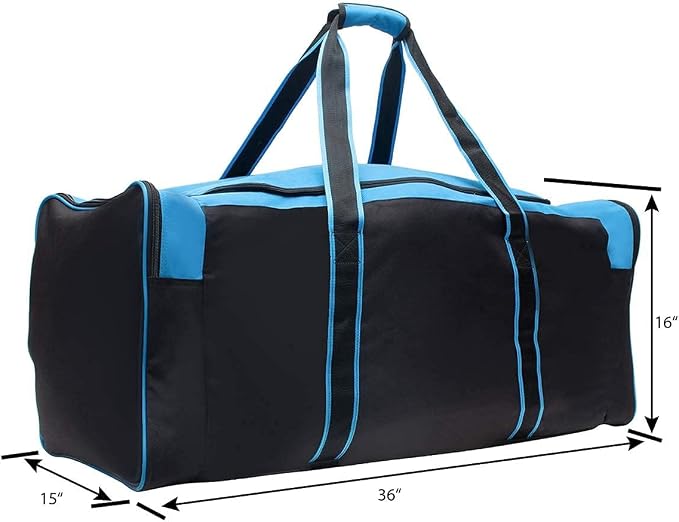 Jetstream Heavy Duty Multi Pocket Durable Sports Gym Equipment Travel Duffel Bag - Image 5
