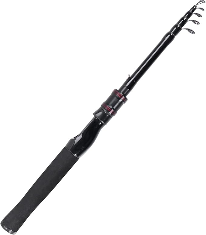 Telescopic Fishing Rod, Collapsible Fishing Rod Portable Spinning Pole - Image 5