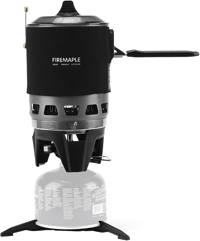 Fire-Maple "Fixed Star 3" Personal Cooking System | Pot/Jet Burner Stove System by Fire-Maple