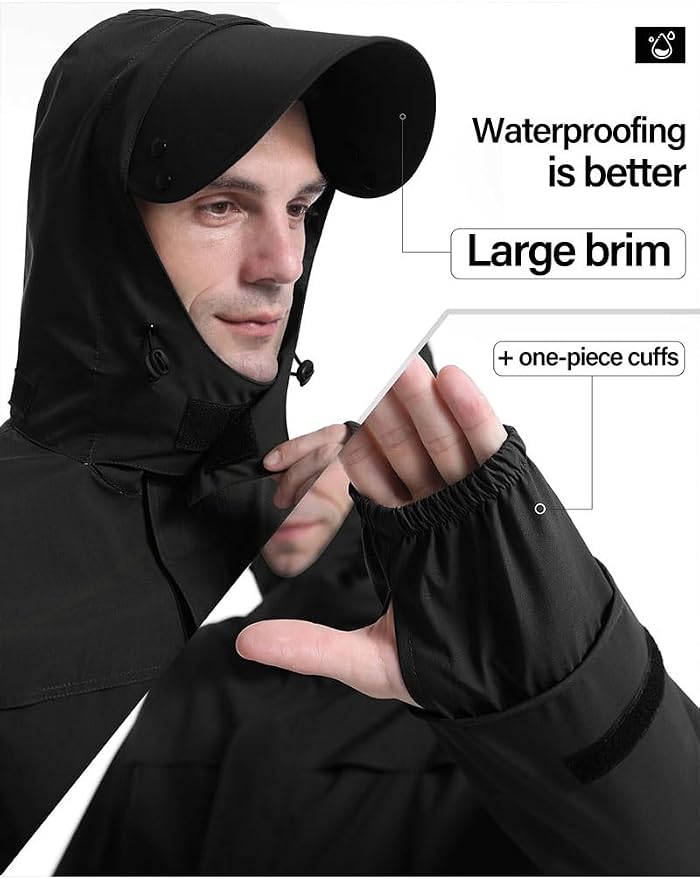 iCreek Rain Suit Waterproof Jacket - Image 4