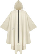 PTEROMY Hooded Rain Poncho for Adult by PTEROMY