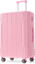 Merax 24 Inch Expandable Checked Luggage, Hardshell ABS Medium Suitcase by Merax