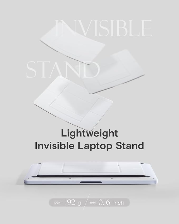 MOFT Invisible Laptop Stand for Desk, Stick-Free Tablet and Computer Stand - Image 2