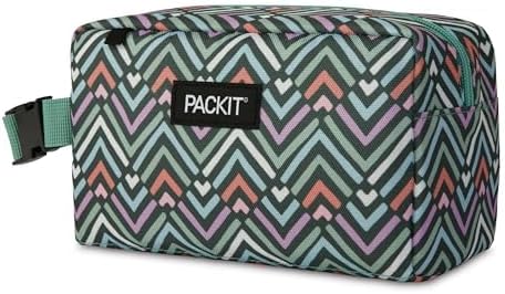 PackIt Freezable Snack Box, Diamond Chevron, Built - Image 7